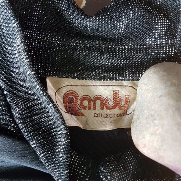 70s / 80s Vintage Randy Collection Chiffon Dress - Picture 9 of 16